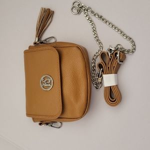 NWT Hipzbag Mini bag.              Color: Brown